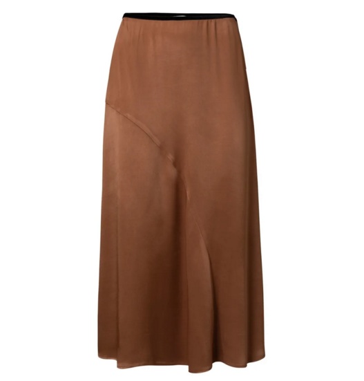 a line skirt rust
