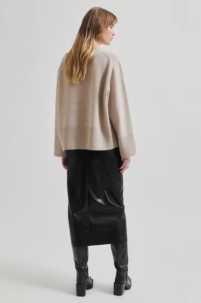 SECOND FEMALE Seema New Skirt-Black - Image 3