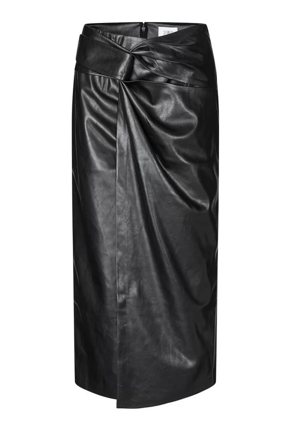 SECOND FEMALE Seema New Skirt-Black - Image 5