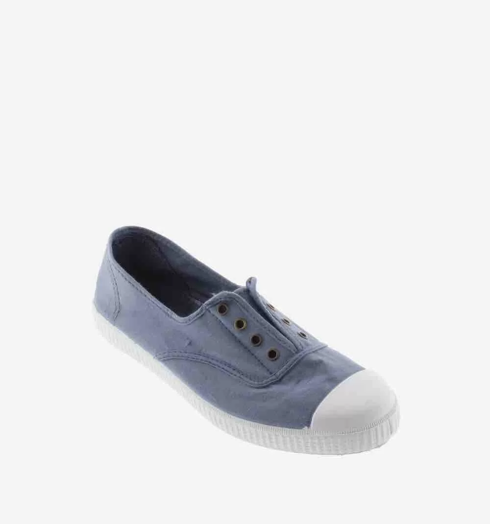 VICTORIA 1915 INGLESA DREC® CANVAS PLIMSOLL ELASTIC-Azul - Image 2
