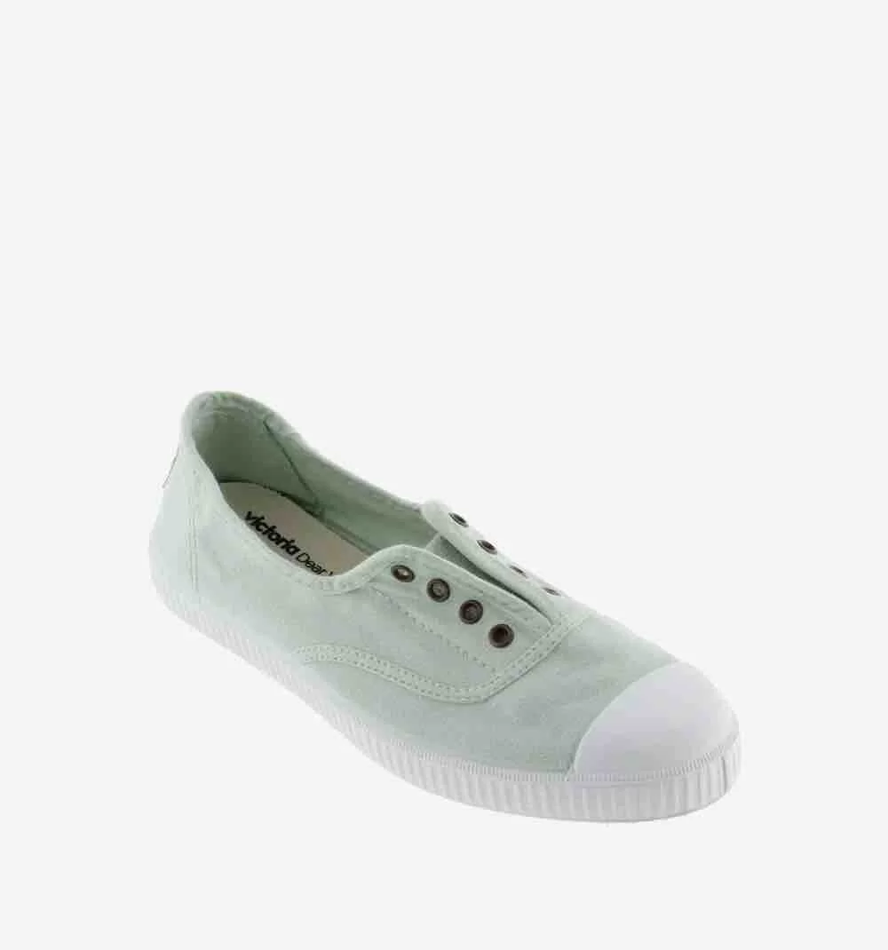 VICTORIA 1915 INGLESA DREC® CANVAS PLIMSOLL ELASTIC-Melon - Image 2