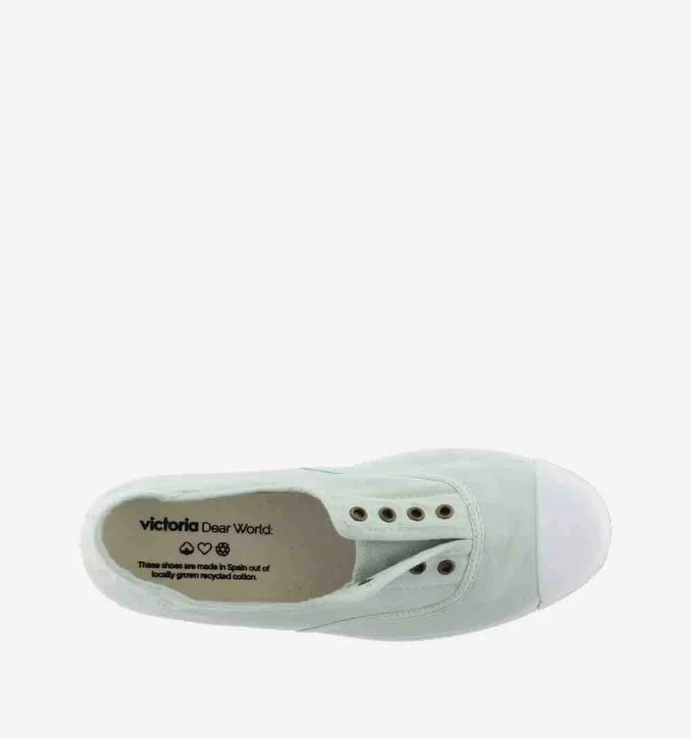 VICTORIA 1915 INGLESA DREC® CANVAS PLIMSOLL ELASTIC-Melon - Image 4