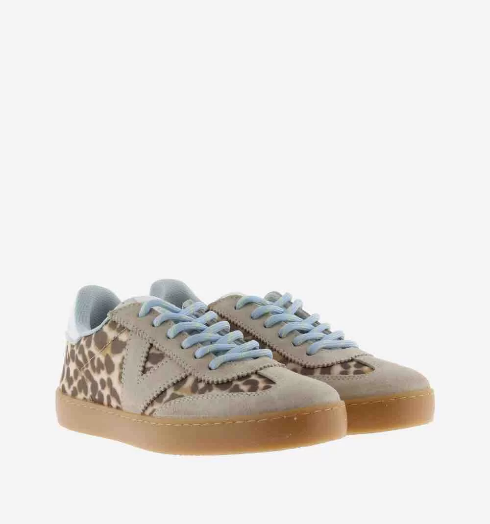 VICTORIA BERLÍN CICLISTA ANIMAL PRINT & SUEDE-Beige - Image 5
