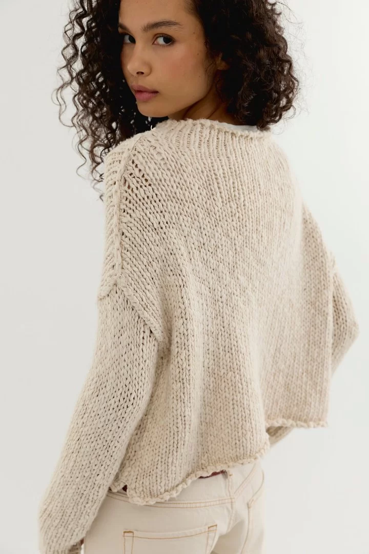 FREE PEOPLE Opal Sweater-Tea - Image 2