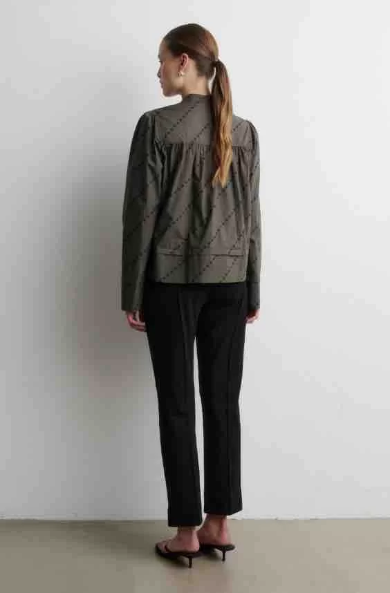 SECOND FEMALE Treia Trousers-Black - Image 3