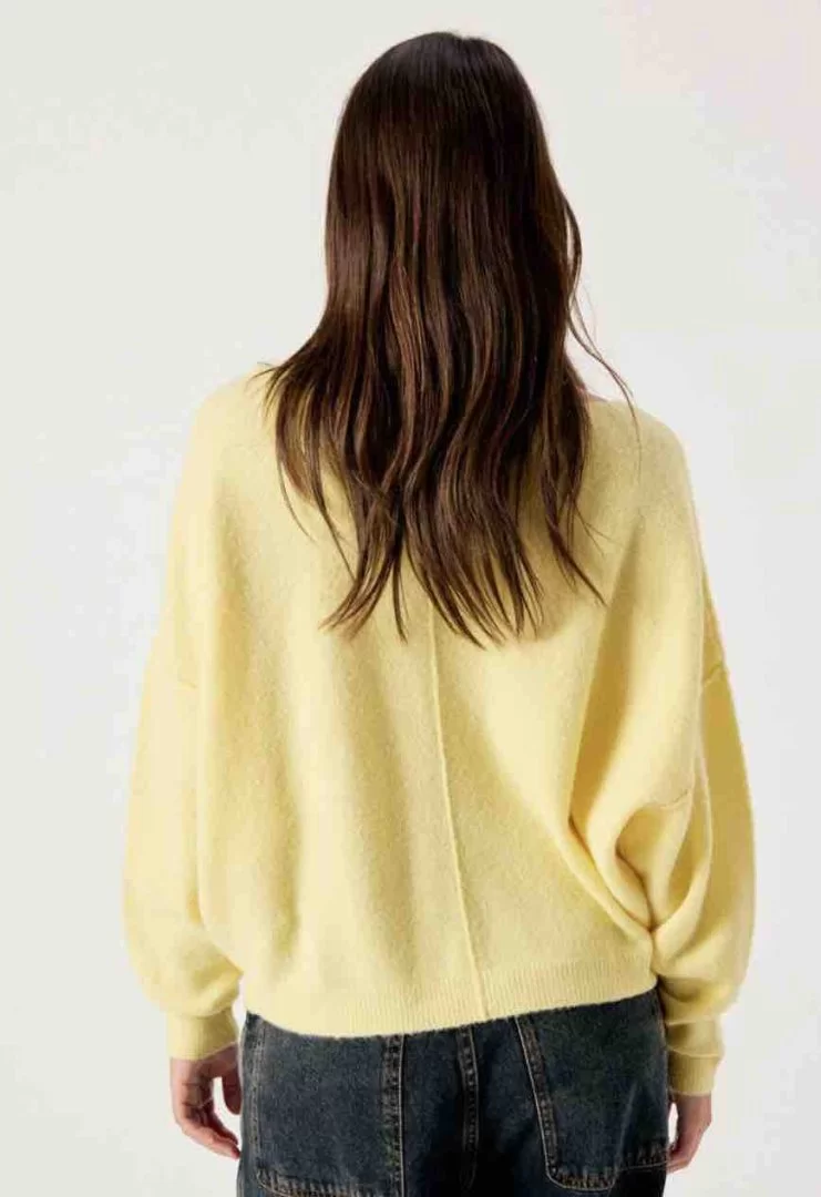 AMERICAN VINTAGE Damsville Sweater-Butter Melange - Image 2