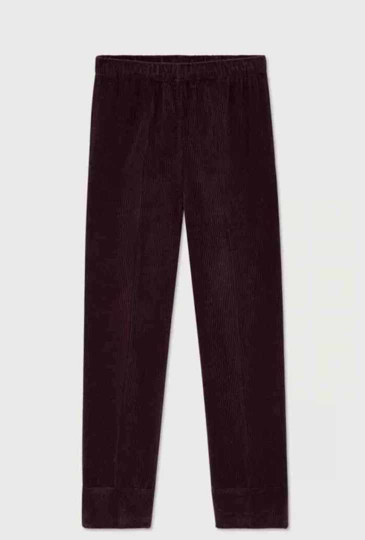 AMERICAN VINTAGE Padow Cord Trousers-Vintage Auburn - Image 4