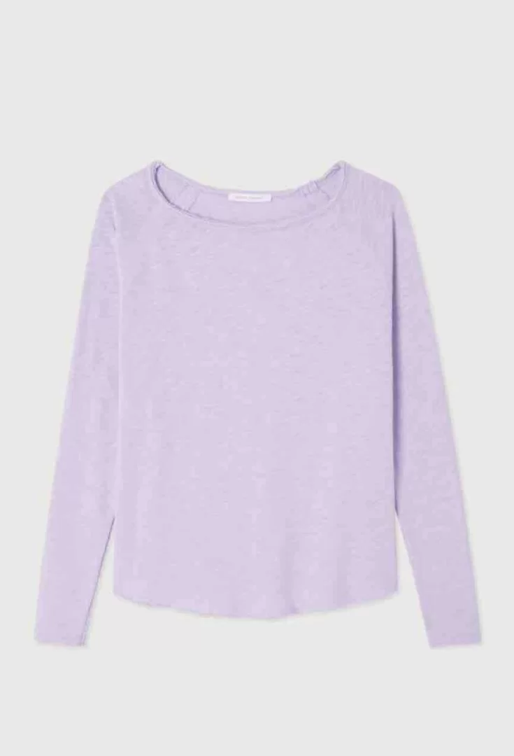AMERICAN VINTAGE Sonoma T-Shirt-Vintage Pastel Purple - Image 3