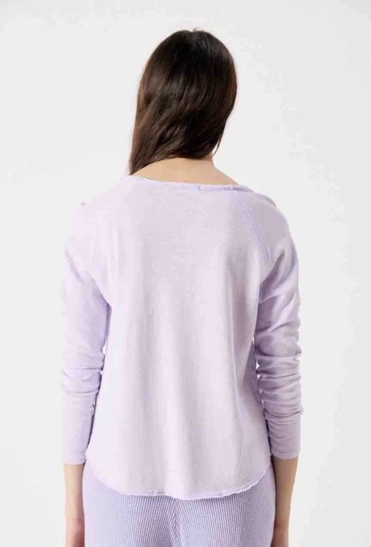 AMERICAN VINTAGE Sonoma T-Shirt-Vintage Pastel Purple - Image 7