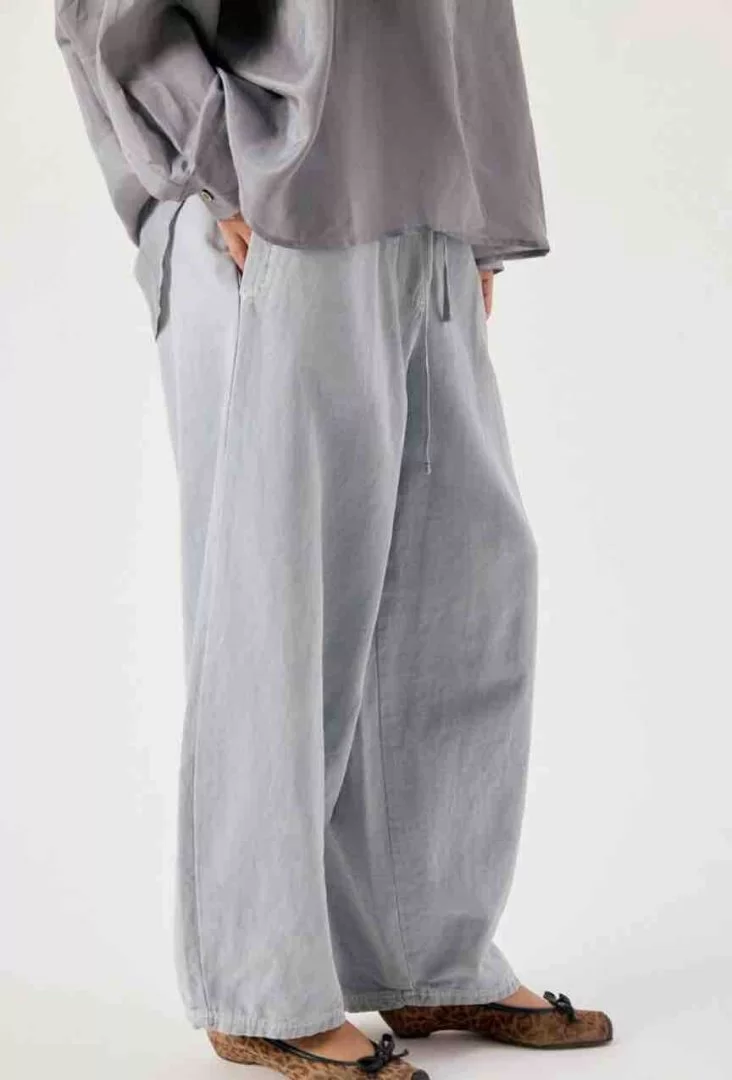 AMERICAN VINTAGE Lycaz Joggers-Sea Spray Vintage - Image 8